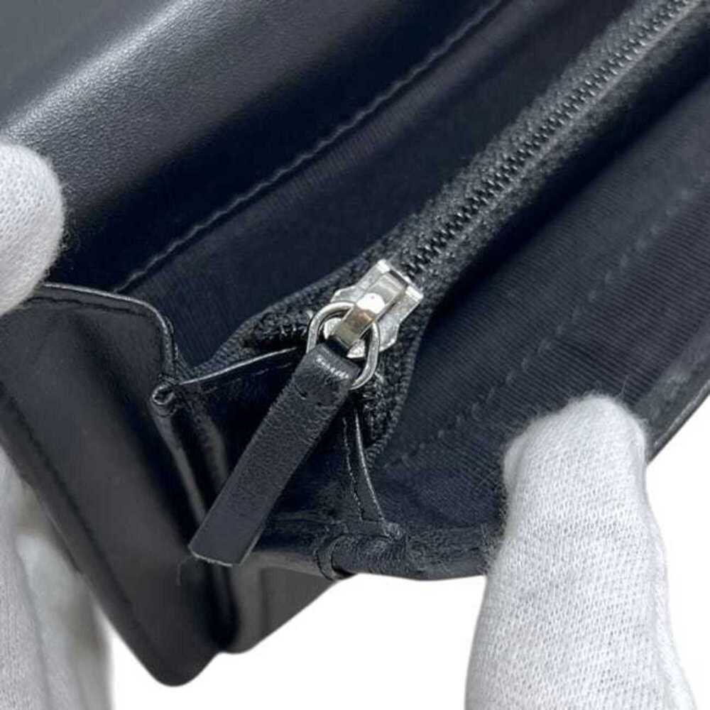 CHANEL Black Caviar Leather Logo Wallet - Picture 7 of 11